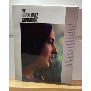 The Joan Baez Songbook Folk Sheet Music Piano Guitar 66 Songs 1989 with Lyrics